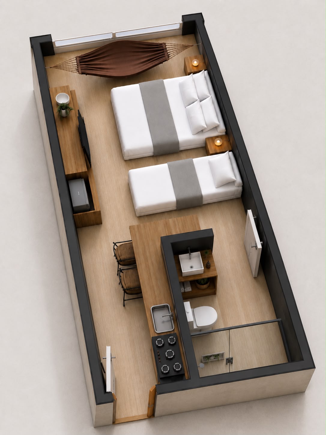 Planta baixa do apartamento